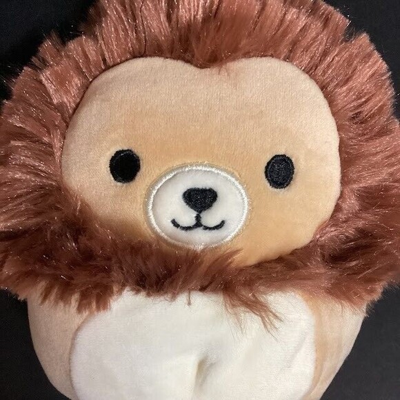 Kellytoy - Squishmallow - Francis the Lion - Mini 6" Plush - Brown - No Tag - Picture 3 of 7